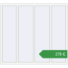 Ціноутворення Вікна 2000x1800 мм REHAU Euro 60 Білий (RAL 9016) з двох сторін. Ціна: €278.14