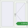Ціноутворення Вікна 1130x1130 мм REHAU Euro 60 Білий (RAL 9016) з двох сторін. Ціна: ₴6,558.96
