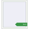 Ціноутворення Вікна 900x1000 мм REHAU Euro 70 Білий (RAL 9016) з двох сторін. Ціна: €93.91
