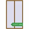 Ціноутворення Вікна 1300x2200 мм REHAU Euro 60 GOLDEN OAK з двох сторін. Ціна: 13 917.15 UAH