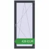 Ціноутворення Вікна 900x2100 мм REHAU Euro 70 ANTHRACITE_GREY_STRUKTURAL з двох сторін. Ціна: 428.3 EUR