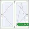 Ціноутворення Вікна 1200x1200 мм REHAU Euro 60 Білий (RAL 9016) з двох сторін. Ціна: ₴9,518.49