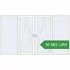 Ціноутворення Вікна 2750x1600 мм REHAU Euro 60 Білий (RAL 9016) з двох сторін. Ціна: 16 661.5 UAH