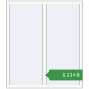 Ціноутворення Вікна 1300x1500 мм REHAU Euro 60 Білий (RAL 9016) з двох сторін. Ціна: ₴5,533.71