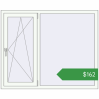 Ціноутворення Вікна 1430x1160 мм REHAU Euro 60 Білий (RAL 9016) з двох сторін. Ціна: $162.00