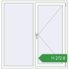 Ціноутворення Вікна 1400x1450 мм REHAU Euro 70 Білий (RAL 9016) з двох сторін. Ціна: ₴11,271.86