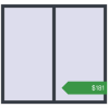 Ціноутворення Вікна 1600x1500 мм REHAU Euro 60 ANTHRACITE_GREY_STRUKTURAL з двох сторін. Ціна: $181.43