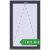 Ціноутворення Вікна 1000x1600 мм REHAU Euro 70 ANTHRACITE_GREY_STRUKTURAL з двох сторін. Ціна: 13 851.92 UAH