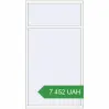 Ціноутворення Вікна 1230x2270 мм REHAU Euro 70 Білий (RAL 9016) з двох сторін. Ціна: 7 451.61 UAH