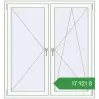 Ціноутворення Вікна 1350x1450 мм REHAU Euro 70 Білий (RAL 9016) з двох сторін. Ціна: ₴17,921.12