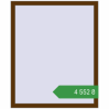Ціноутворення Вікна 1000x1220 мм REHAU Euro 60 WALNUT з двох сторін. Ціна: ₴4,552.00