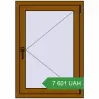 Ціноутворення Вікна 700x1000 мм REHAU Euro 60 GOLDEN OAK з двох сторін. Ціна: 7 600.92 UAH