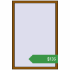 Ціноутворення Вікна 1000x1500 мм REHAU Euro 60 GOLDEN OAK з двох сторін. Ціна: $135.00