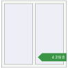Ціноутворення Вікна 1160x1190 мм REHAU Euro 60 Білий (RAL 9016) з двох сторін. Ціна: ₴4,318.35