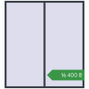 Ціноутворення Вікна 2100x2300 мм REHAU Euro 60 ANTHRACITE_GREY_STRUKTURAL з двох сторін. Ціна: ₴16,400.17