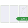 Ціноутворення Вікна 2500x1630 мм REHAU SYNEGO MD LIGHT_OAK ззовні. Ціна: ₴26,115.60