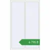 Ціноутворення Вікна 1200x2000 мм REHAU Euro 60 Білий (RAL 9016) з двох сторін. Ціна: ₴6,795.42