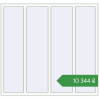 Ціноутворення Вікна 1700x1600 мм Altest Pony 375 RAL 9016 Traffic white з двох сторін. Ціна: ₴10,344.07
