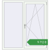 Ціноутворення Вікна 1300x1400 мм REHAU Euro 60 GOLDEN OAK ззовні. Ціна: ₴9,712.36