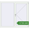 Ціноутворення Вікна 1500x1350 мм REHAU Euro 70. Ціна: 9 735.62 UAH