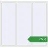 Ціноутворення Вікна 2100x2000 мм REHAU Brillant-Design Білий (RAL 9016) з двох сторін. Ціна: €474.11