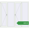Ціноутворення Вікна 2000x1800 мм REHAU Euro 60 Білий (RAL 9016) з двох сторін. Ціна: €422.93