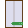 Ціноутворення Вікна 1500x2300 мм REHAU Euro 60 WALNUT з двох сторін. Ціна: $275.56