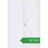 Ціноутворення Вікна 1500x2200 мм Altest Pony 375 RAL 9016 Traffic white з двох сторін. Ціна: ₴18,712.62