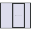 Ціноутворення Розсувні терасні двері 2600x2200 мм REHAU Euro 60 (Похило-зсувні)