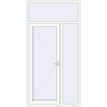Ціноутворення Вхідні двері 1220x2410 мм REHAU Т118/60 Вхідні двері, відкривання назовні