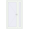Ціноутворення Внутрішні двері 1130x2000 мм REHAU Т94/60 Білий (RAL 9016) з двох сторін