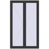 Ціноутворення Вікна 1200x2000 мм REHAU Euro 70 ANTHRACITE_GREY_GLATT з двох сторін