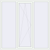 Ціноутворення Вікна 1800x1800 мм REHAU Euro 70 Білий (RAL 9016) з двох сторін