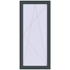 Ціноутворення Вікна 900x2000 мм Altest Pony 375 RAL 7016 Anthracite grey з двох сторін