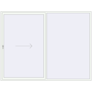 Розсувні терасні двері 3000x2300 мм REHAU Euro 60 (Похило-зсувні)