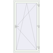 REHAU Euro 60 Балконні двері 1000x2000 мм
