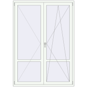 REHAU Euro 60 1500x2100 мм REHAU Euro 60 1500x2100 мм