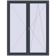 REHAU Euro 60 1600x2100 мм