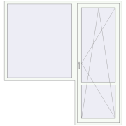 REHAU Euro 60 2000x2100 мм