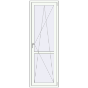 Балконні двері 700x2100 мм REHAU Euro 60