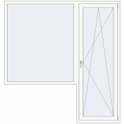 REHAU Euro 70 2000x2100 мм