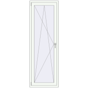 Балконні двері 700x2100 мм REHAU Euro 70