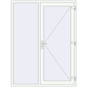 REHAU Euro-Design 60 1600x2100 мм REHAU Euro-Design 60 1600x2100 мм