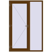 REHAU E 60 Вхідні двері 1400x2100 мм