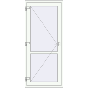 Внутрішні двері 900x2050 мм REHAU Т94/60