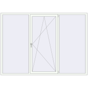 REHAU Euro 60 2500x1800 мм