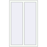 REHAU Euro 70 820x1330 мм