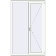 REHAU Euro 70 1100x1750 мм