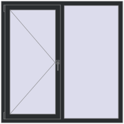 REHAU Euro 60 1400x1400 мм REHAU Euro 60 1400x1400 мм