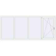 REHAU Euro 60 3000x1300 мм